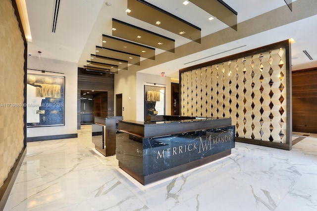 view of reception