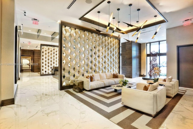 view of community lobby