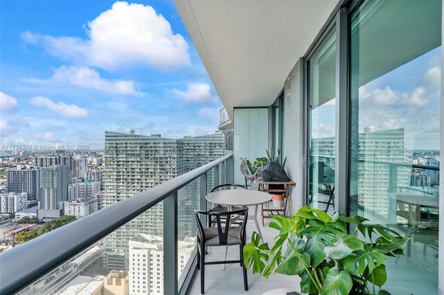 1300 S Miami Ave Unit 3408, Miami, FL 33130 - balcony with a city view