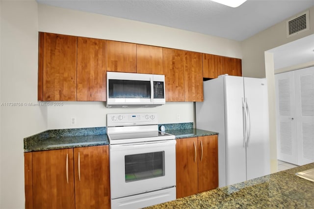 kitchen with white appliances