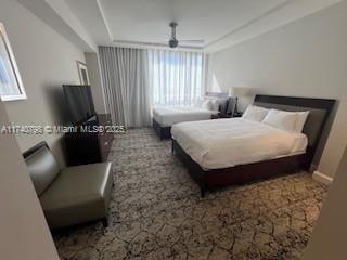 bedroom featuring carpet floors