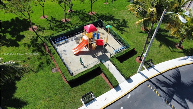 drone / aerial view