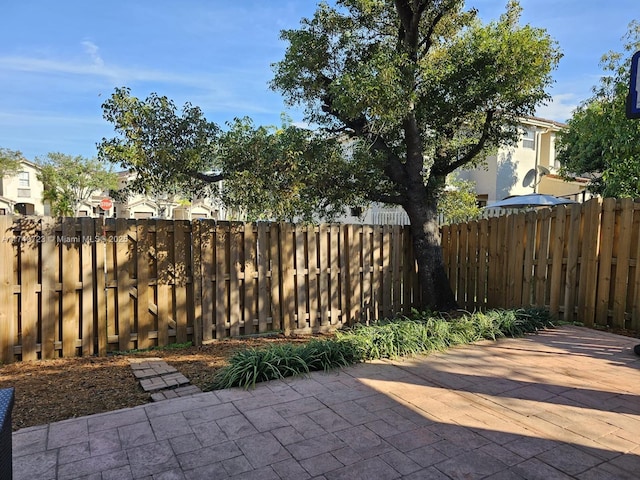 view of patio