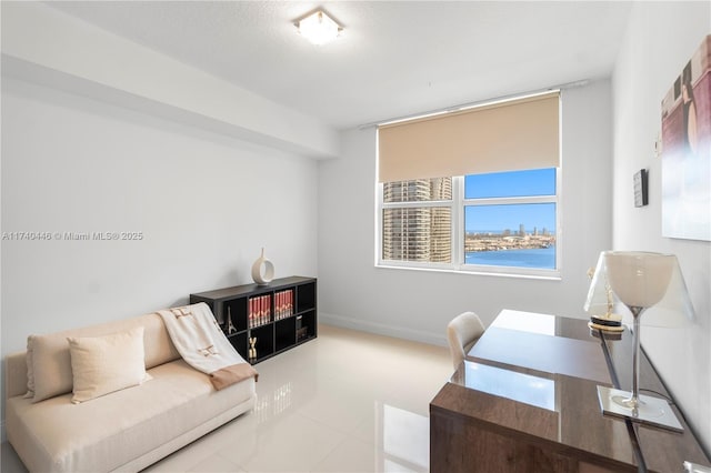 31 SE 5th St Unit 4018, Miami, FL 33131 - office area featuring baseboards