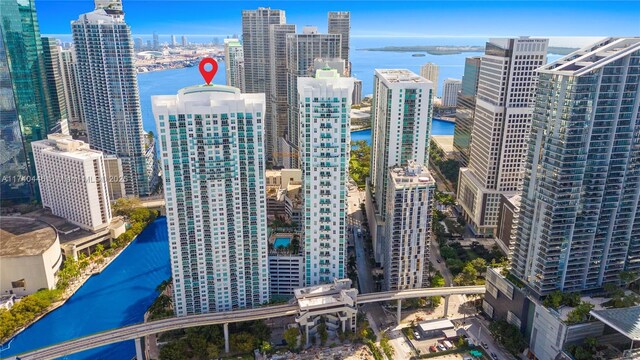 31 SE 5th St Unit 4018, Miami, FL 33131 - view of city featuring a large body of water and a notable bridge