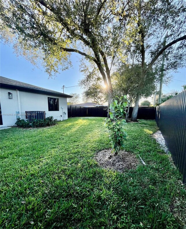 view of yard