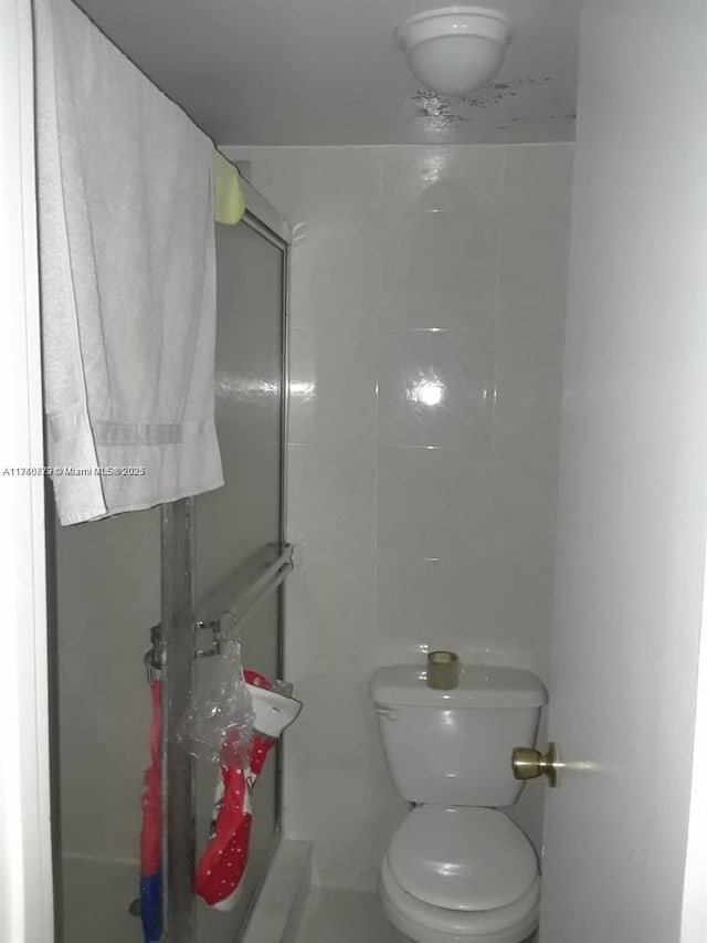 bathroom featuring toilet