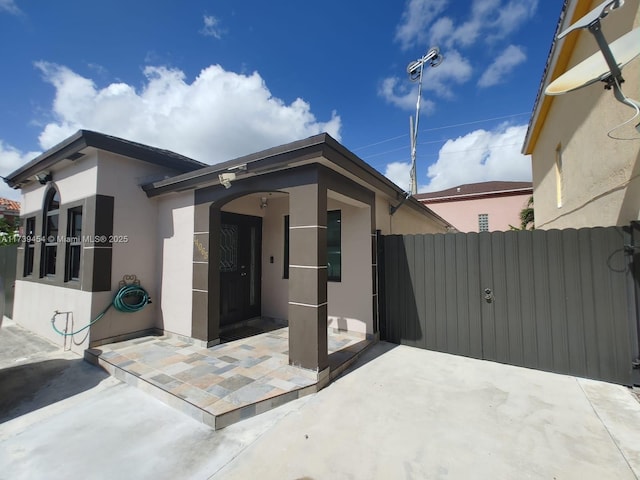 view of rear view of house