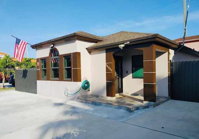 view of rear view of house