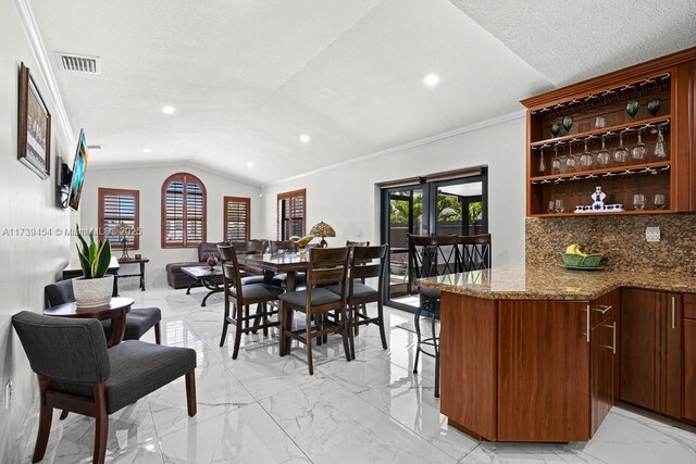 view of dining room