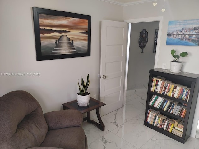 view of sitting room