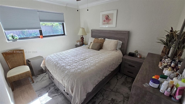 5051 NE 6th Ave, Deerfield Beach, FL 33064 - bedroom with crown molding