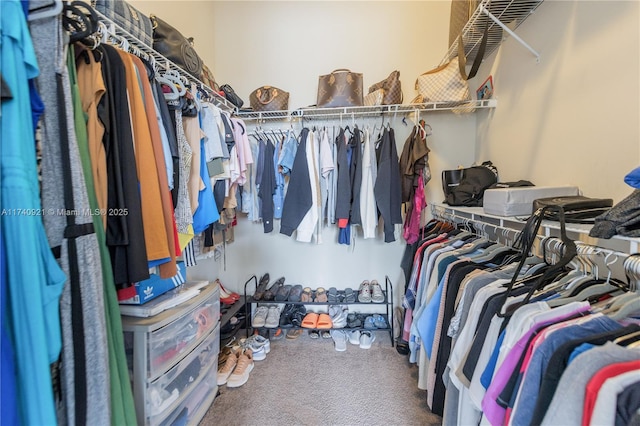 1799 NW 124th Way Unit 1799, Pembroke Pines, FL 33028 - spacious closet featuring carpet flooring