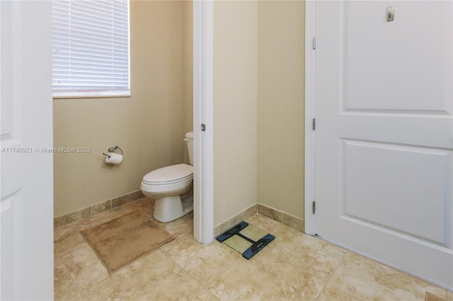 bathroom with toilet