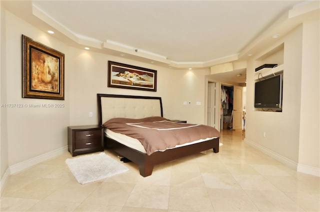 4000 Island Blvd Unit 2402, Aventura, FL 33160 - bedroom with light tile patterned floors