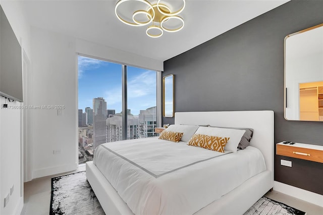 68 SE 6th St Unit 3911, Miami, FL 33131 - bedroom with access to exterior