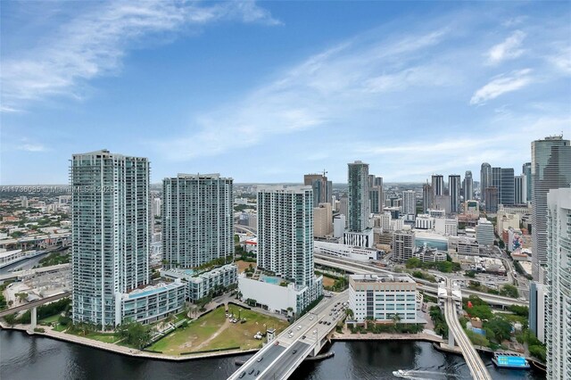68 SE 6th St Unit 3911, Miami, FL 33131 - view of city featuring a water view