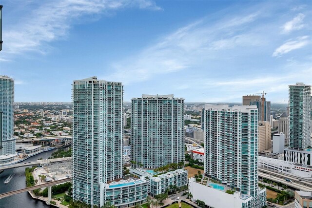 68 SE 6th St Unit 3911, Miami, FL 33131 - view of city with a water view