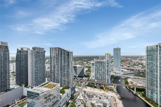 68 SE 6th St Unit 3911, Miami, FL 33131 - city view featuring a water view