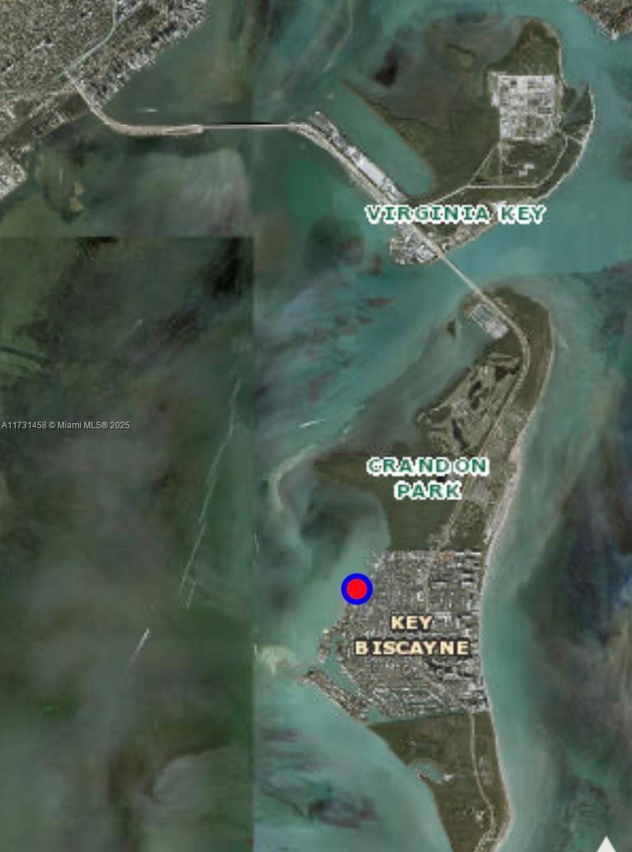 280 Harbor Dr, Key Biscayne, FL 33149 - aerial map of property and surrounding area