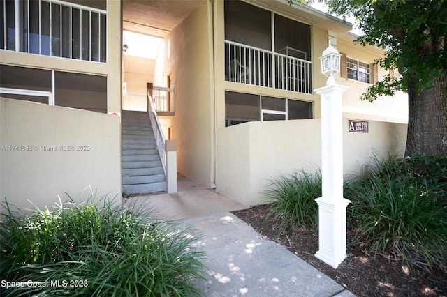 view of entrance to property