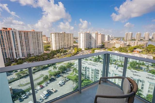 17550 Collins Ave Unit 1501, Sunny Isles Beach, FL 33160 - balcony with a city view