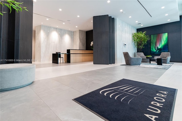 17550 Collins Ave Unit 1501, Sunny Isles Beach, FL 33160 - reception area with recessed lighting