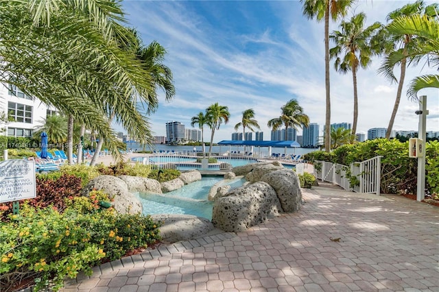 3530 Mystic Pointe Dr Unit 1513, Aventura, FL 33180 - view of property's community featuring a pool
