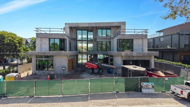 view of rear view of house