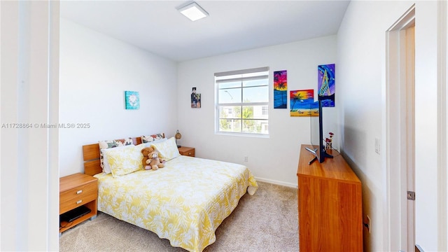 bedroom featuring carpet floors