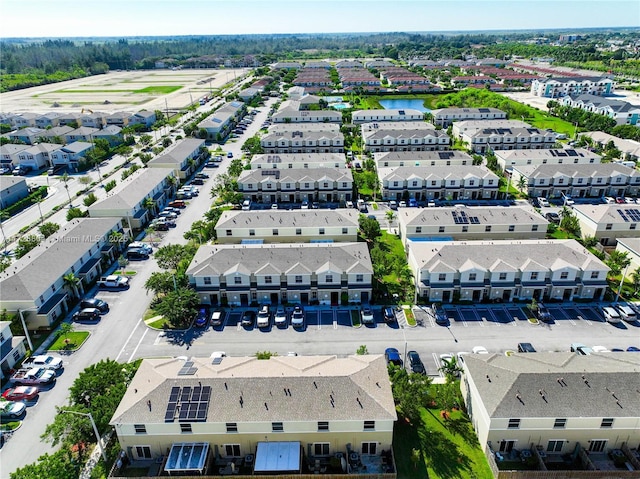 drone / aerial view