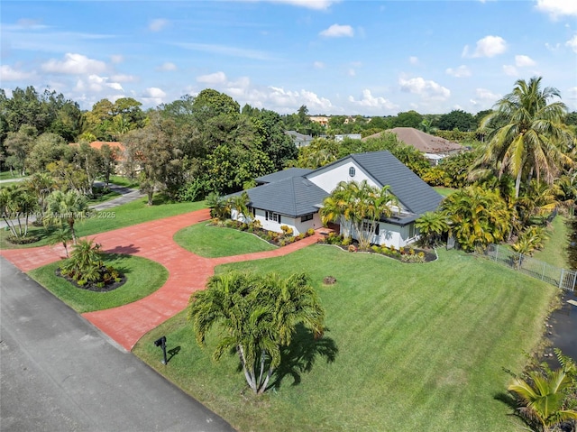 11965 SW 15th Ct, Davie, FL 33325 - view of subject property featuring a tree filled landscape