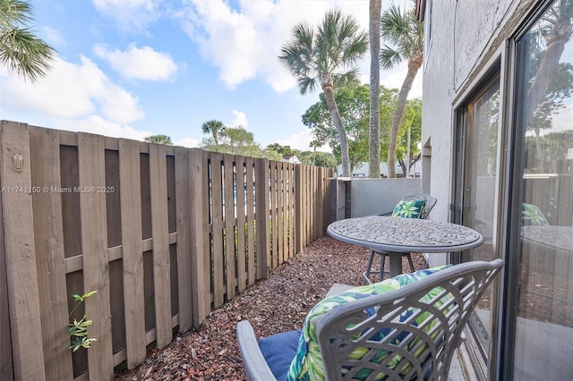 view of patio