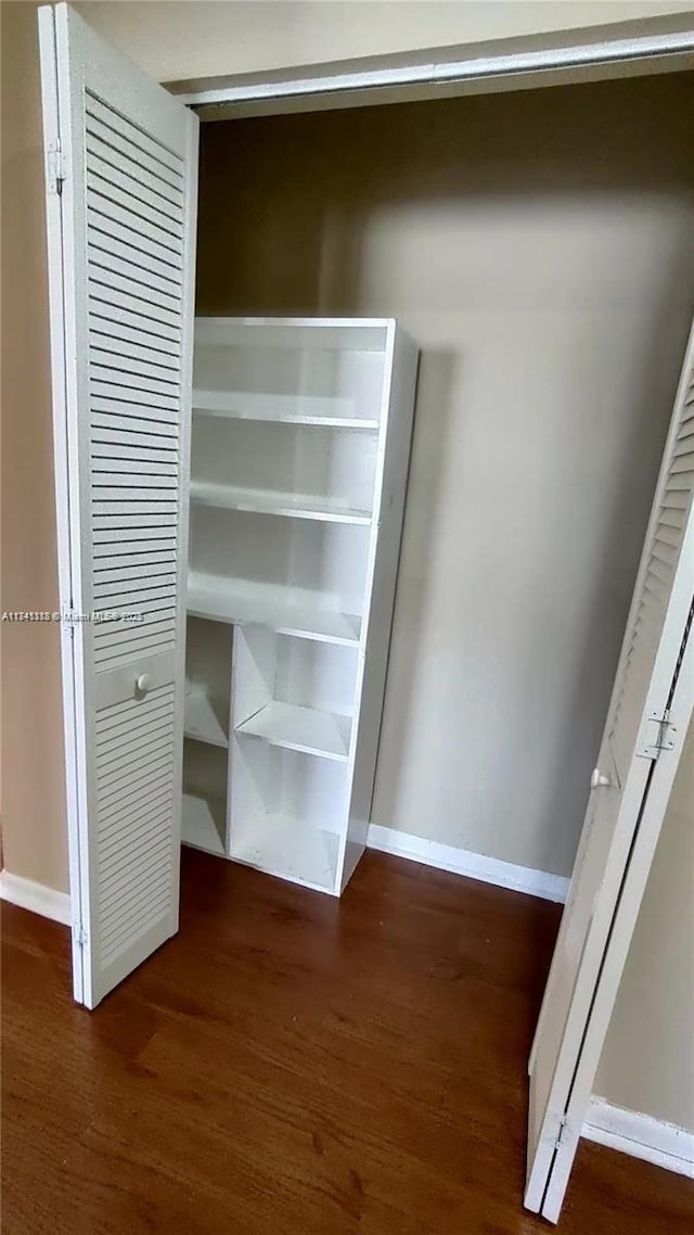 view of closet