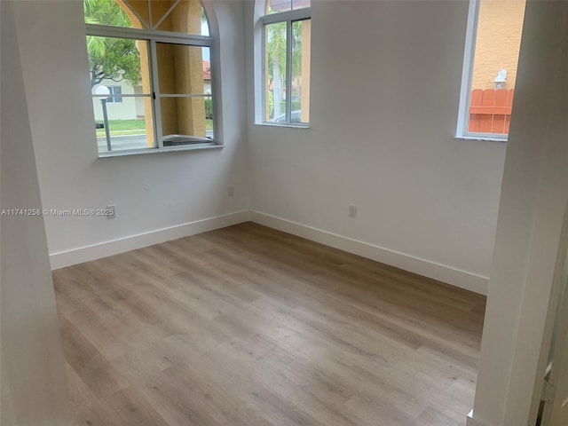 2511 NE 41st Ter, Homestead, FL 33033 - empty room with light hardwood / wood-style flooring