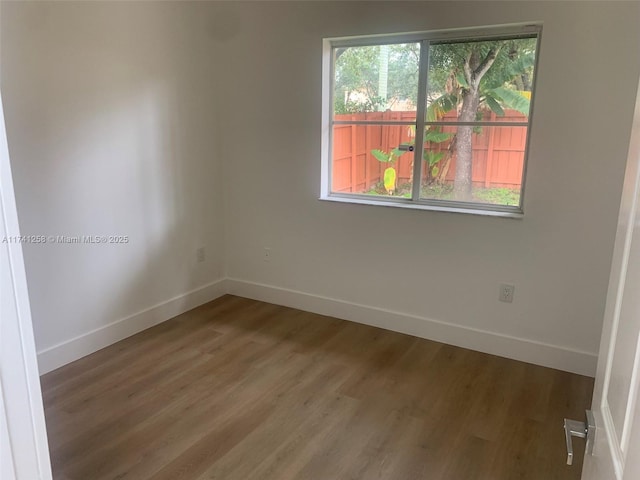 2511 NE 41st Ter, Homestead, FL 33033 - spare room with hardwood / wood-style floors