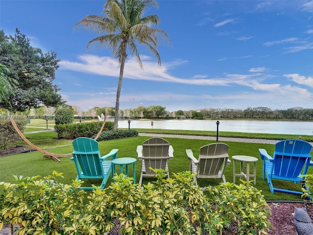 2681 N Flamingo Rd Unit 605S, Sunrise, FL 33323 - view of grassy yard featuring a water view