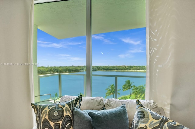 2681 N Flamingo Rd Unit 605S, Sunrise, FL 33323 - balcony with a water view