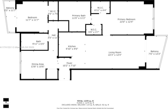 2681 N Flamingo Rd Unit 605S, Sunrise, FL 33323 - property floor plan