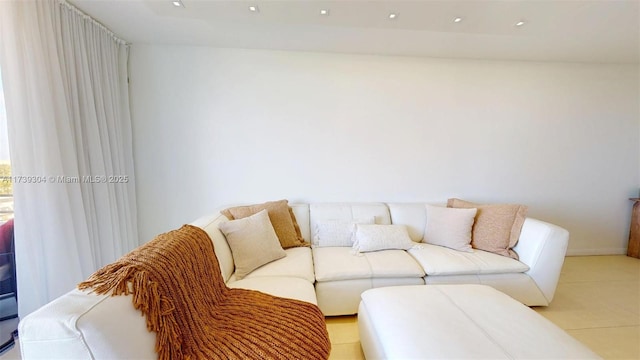 600 N Three Islands Blvd Unit 803, Hallandale Beach, FL 33009 - living area featuring light tile patterned floors
