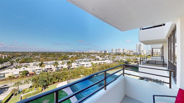 600 N Three Islands Blvd Unit 803, Hallandale Beach, FL 33009 - balcony with a city view