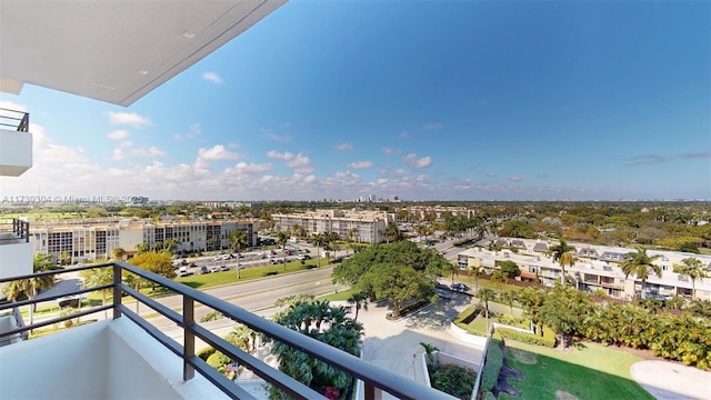 600 N Three Islands Blvd Unit 803, Hallandale Beach, FL 33009 - balcony with a view of city