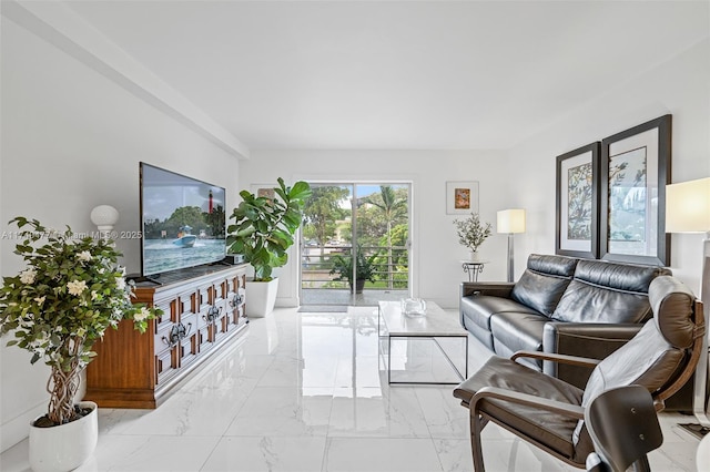 view of living room