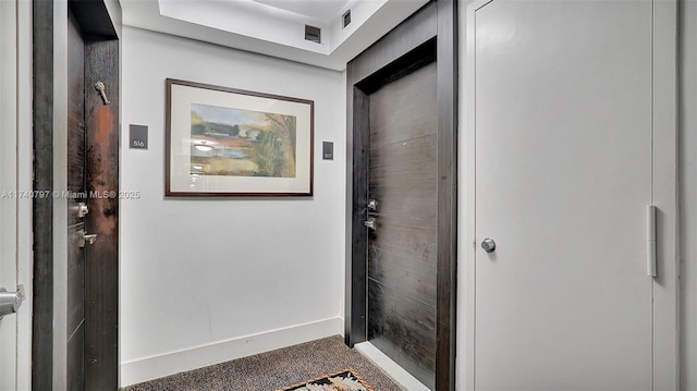 2801 NE 183rd St Unit 517W, Aventura, FL 33160 - doorway featuring carpet and baseboards
