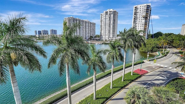 2801 NE 183rd St Unit 517W, Aventura, FL 33160 - water view with nearby urban area