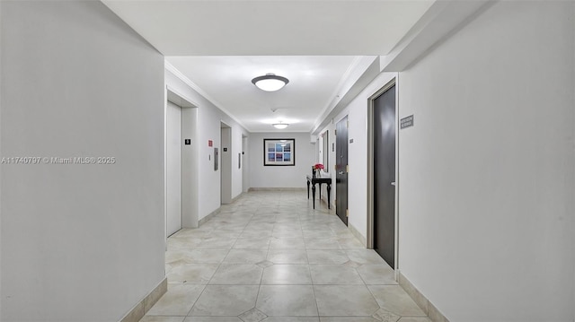 2801 NE 183rd St Unit 517W, Aventura, FL 33160 - hall featuring baseboards and elevator
