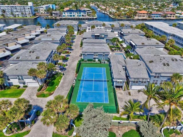 1194 Hillsboro Mile Unit 72, Hillsboro Beach, FL 33062 - aerial view of residential area with a large body of water