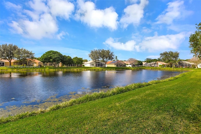 property view of water