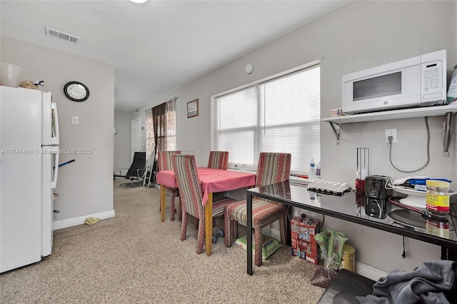 view of dining room