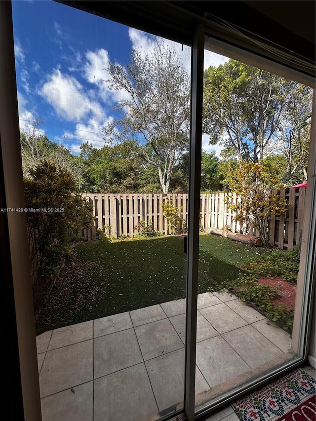 view of patio